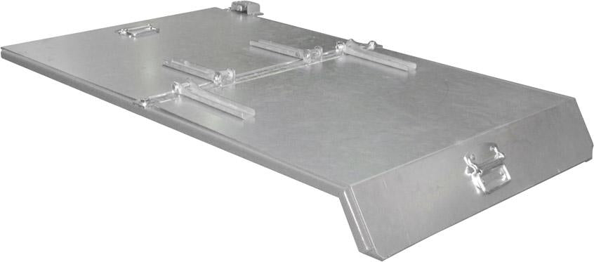 Produktbild von Bauer Deckel verzinkt 2-teilig für Kippbehälter EXPO 600l Deckel EXPO 600 vzk. 4053569157674