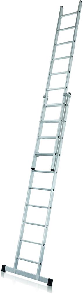 Produktbild von ZARGES Schiebeleiter Everest 2E 2x16 Sprossen Leiterlänge max 8,33 m Arbeitshöhe 9,00 m 40214 4003866402144