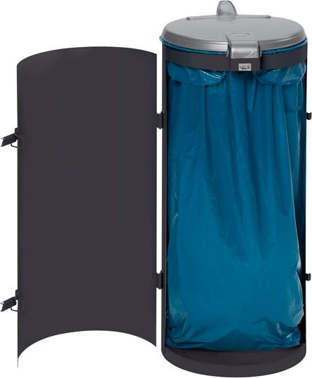 Produktbild von VAR Abfallsammler mit Tür 120 l anthrazit H 900 mm 1014 4030695010141