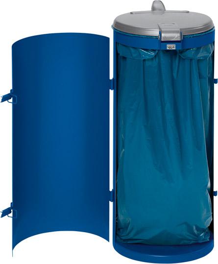 Produktbild von VAR Abfallsammler mit Tür 120 l blau H 900 mm 10161 4030695101610