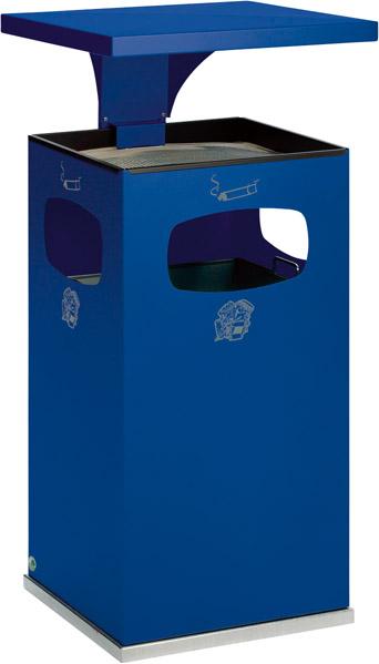 Produktbild von VAR Kombi-Ascher blau 3-fach 72l inkl. Inneneimer 12261 4030695122615