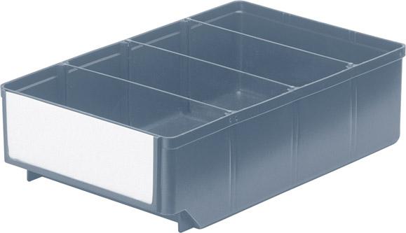 Produktbild von LA-KA-PE Regalkasten B186xT300xH83 mm grau 4332163398578 4031022008145