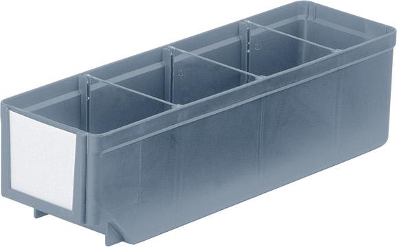 Produktbild von LA-KA-PE Regalkasten B93xT300xH83 mm grau 4332163398653 4031022011251