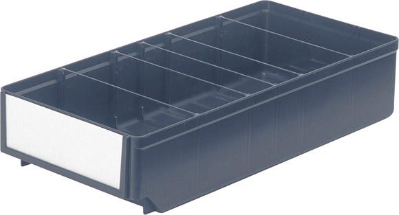 Produktbild von LA-KA-PE Regalkasten B186xT400xH83 mm grau 4332163398691 4031022008640