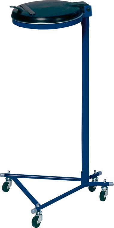 Produktbild von VAR Abfallsammler 120 l blau fahrbar 4 Rollen KS-Deckel 10502 4030695105021