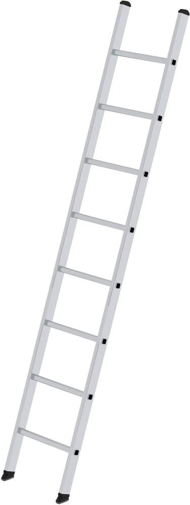Produktbild von Günzburger Alu-Anlegeleiter 8 Sprossen Leiterlänge 2,47 m Arbeitshöhe bis 3,60 m 10008 4031405100084