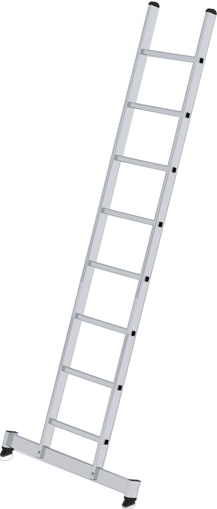 Produktbild von Günzburger Alu-Anlegeleiter 8 Sprossen mit nivello-Traverse 10308 4031405103085