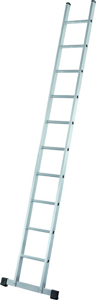 Produktbild von ZARGES Anlegeleiter Alto L 8 Sprossen Leiterlänge 2,49 m Arbeitshöhe 3,35 m 41548 4003866415489