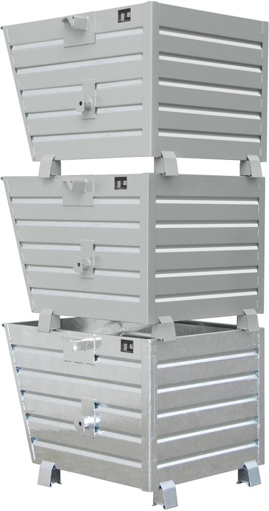 Produktbild von Bauer Stapelkipper BSK 550 l B800xT1000xH900 mm verzinkt Tragkraft 1000kg BSK 55 vzk. 4052462007895
