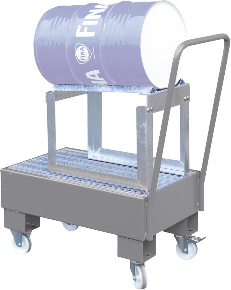 Produktbild von Bauer Auffangwanne fahrbar FA 940x500x1075 mm AW 60-1 SRF, verzinkt 4052462054127