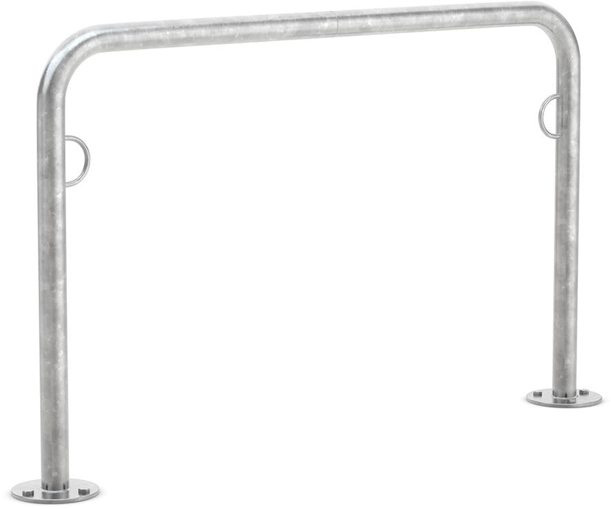 Produktbild von WSM Fahrrad-Anlehnbügel verzinkt L 1250 mm zum Aufdübeln 105500082 4250366513164