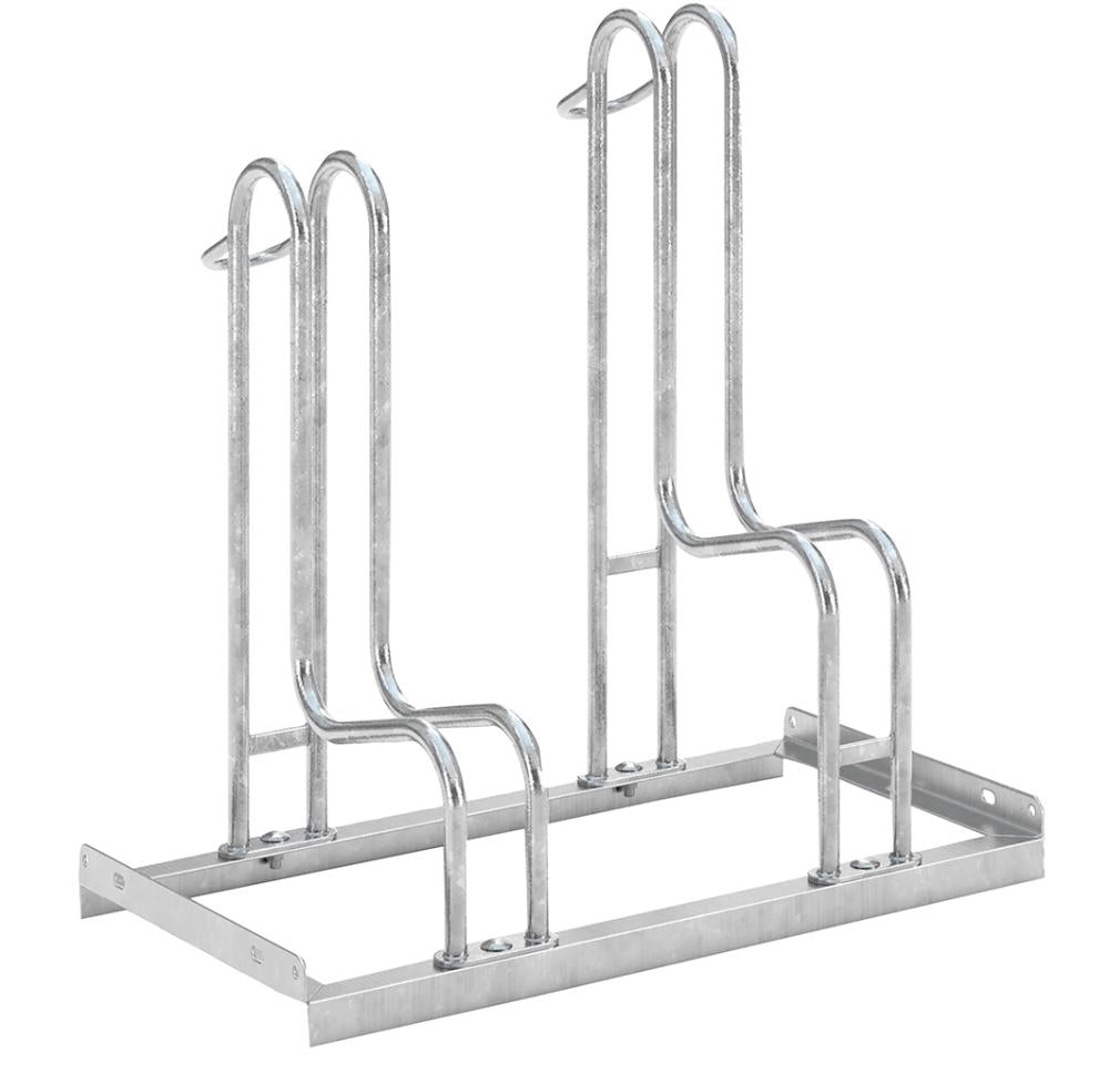 Produktbild von WSM Fahrrad-Standparker einseitig verzinkt L 700 mm 2 Plätze 105800002 4250366514703