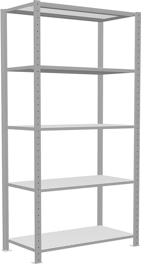 Produktbild von Schulte Steckregal B1000xT500xH2000 mm Grundfeld 5 Böden verzinkt Fachlast 250kg 32850 4004514203984