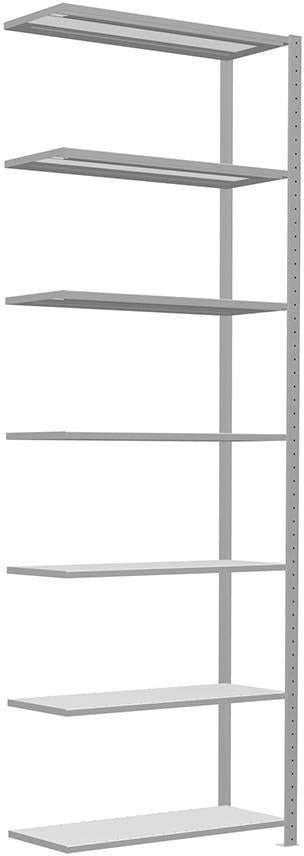 Produktbild von Schulte Steckregal B1000xT400xH3000 mm Anbaufeld 7 Böden verzinkt Fachlast 150kg 32647 4004514203892