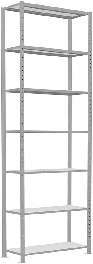 Produktbild von Schulte Steckregal B1000xT400xH3000 mm Grundfeld 7 Böden verzinkt Fachlast 330kg 33842 4004514204332