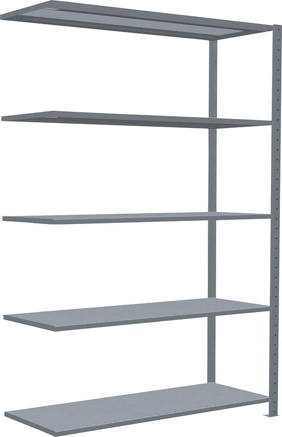 Produktbild von Schulte Steckregal B1300xT500xH2000 mm Anbaufeld 5 Böden verzinkt Fachlast 250kg 12955-130 4004514217998