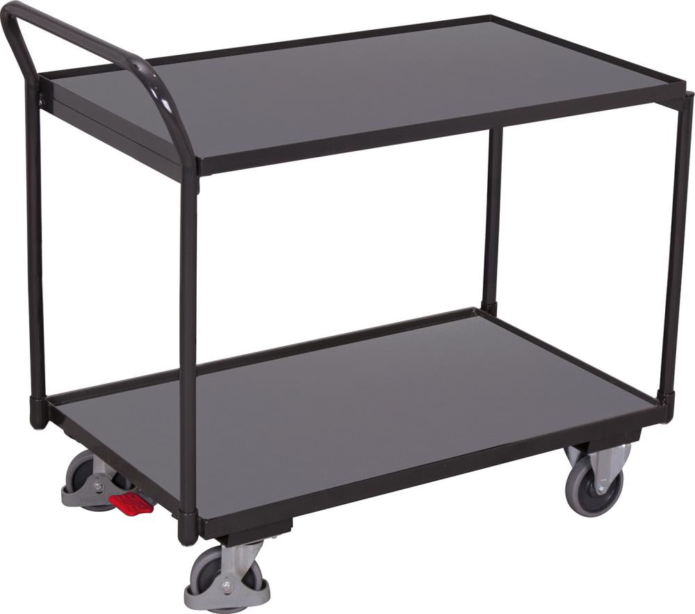 Produktbild von VarioFit Tischwagen mit 2 Ladeflächen RAL 7016 sw-500.500/AG sw-500.500/AG 4035694053762