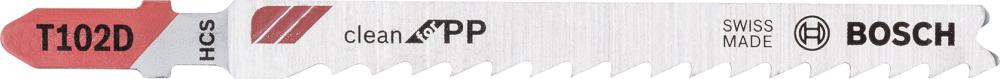 Produktbild von BOSCH Stichsägeblatt T 102 D Pack à 3 Stück 2608667443 3165140691475