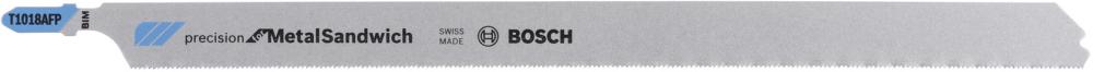 Produktbild von BOSCH Stichsägeblatt T 1018 AFP VE à 3 Stück Precision Metal-Sandwich 2608636793 3165140704892