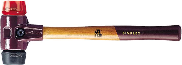 Produktbild von Halder Schonhammer Simplex Gummi/Plastik 30mm 3026030 4030618300649