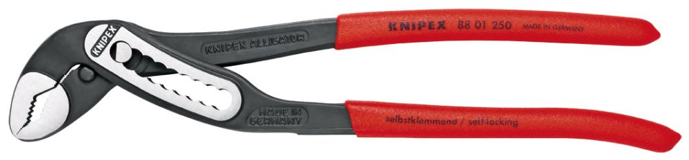 Produktbild von KNIPEX Wasserpumpenzange Alligator mit Kunststoffgriff 250mm 88 01 250 4003773022992