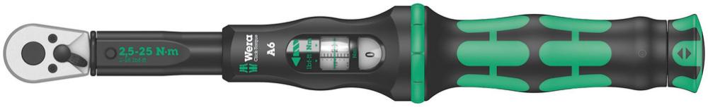 Produktbild von Wera Drehmomentschlüssel Click-Torque 2,5-25Nm 1/4" Bit-Aufnahme 5075605001 4013288193186