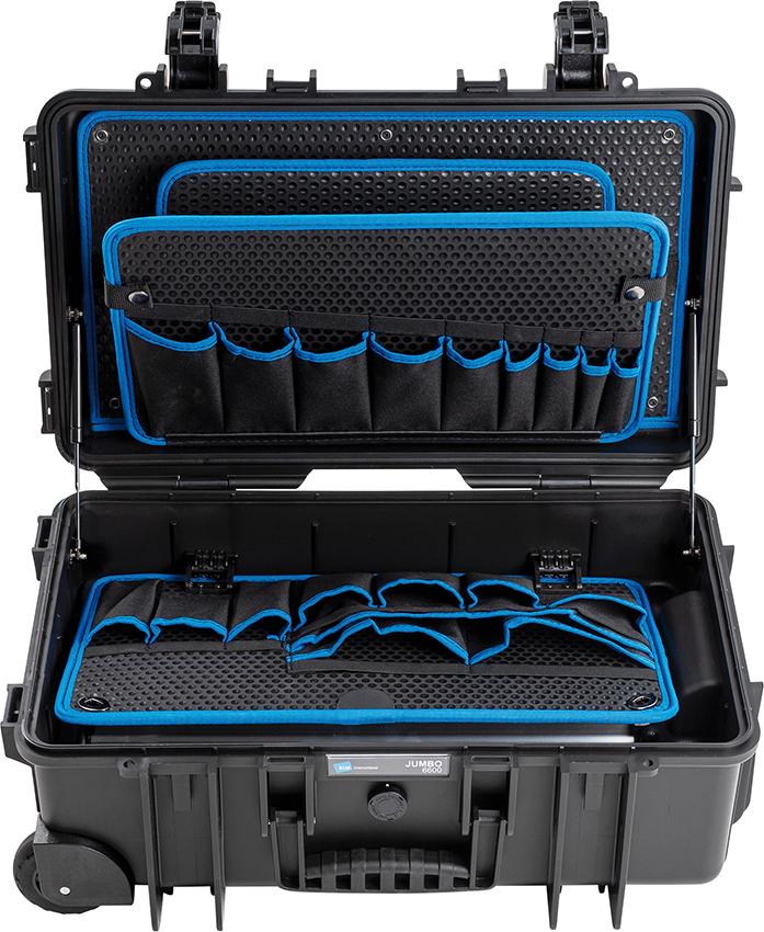 Produktbild von B&W Werkzeugtrolly Jumbo 6600 500x285x185mm 117.20/P 4031541745668