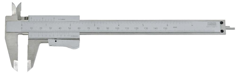 Produktbild von FORUM Präzision Taschenmessschieber parallaxfreier Ablesung 150mm Momentfeststellun 4255101080 4317784855952