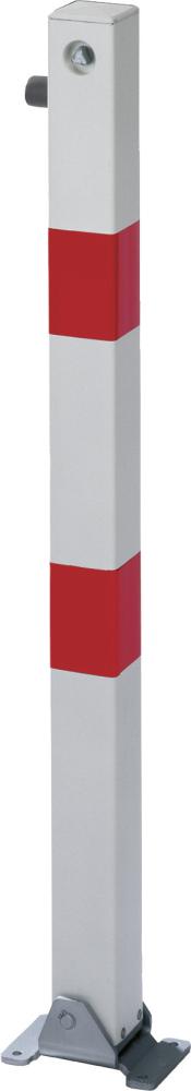 Produktbild von GAH Alberts Absperrpfosten Klappy 70x70 mm Zylinder zum aufschrauben 4367050260 4004338780609