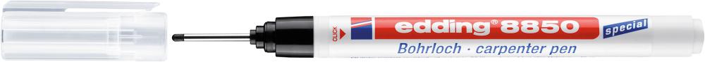 Produktbild von edding Bohrlochmarker 8850/1 schwarz 4-8850-1-4001 4004764894949