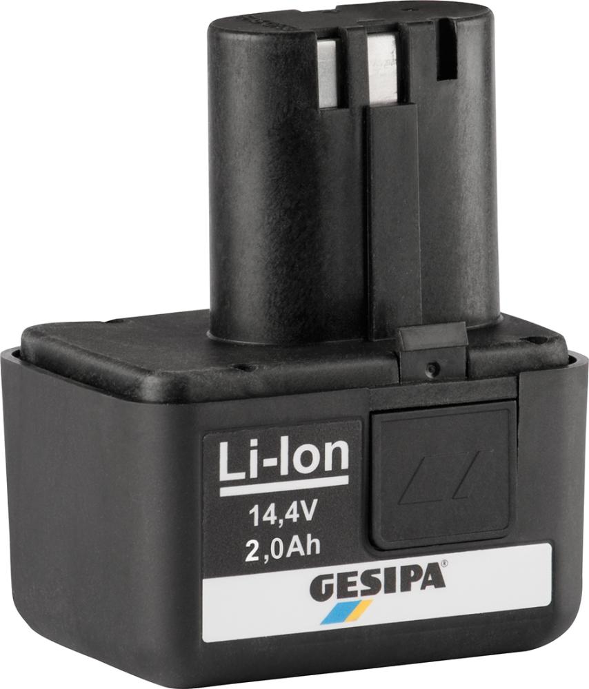 Produktbild von GESIPA Akku Lithium-Ionen 2 Ah 14,4V 1666440 4007081099189