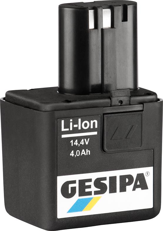 Produktbild von GESIPA Akku Lithium-Ionen 4 Ah 14,4V 1666441 4007081099196