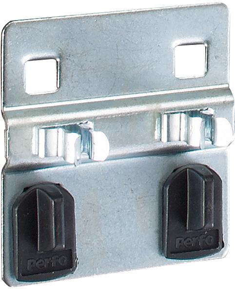 Produktbild von Bott Doppelte Werkzeugklemme B60xT60xD2x6 mm für Lochplatten (5 Stück) 4367024755 4025002161166