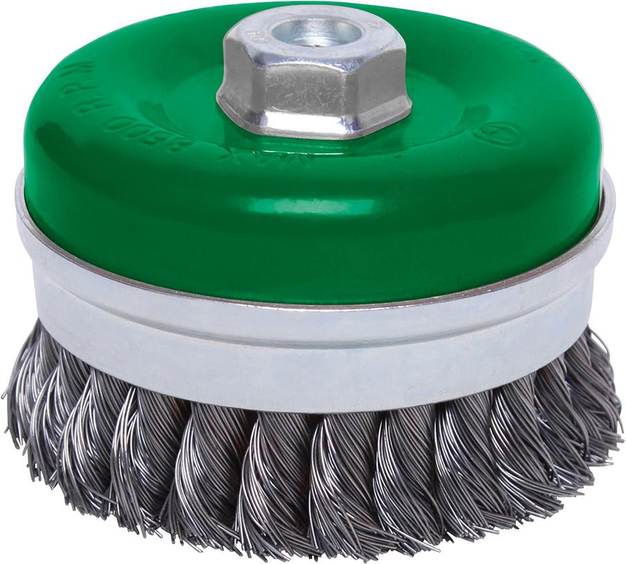 Produktbild von FORTIS Topfzopfbürste Stahldraht 100x0,8mm gezopft 49807144 4317784789554