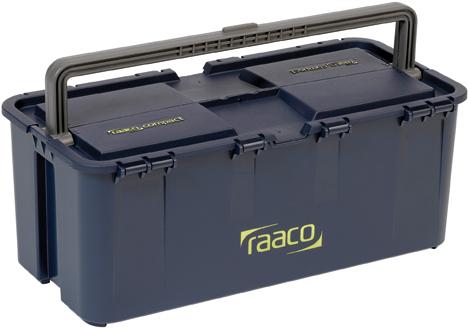 Produktbild von raaco Werkzeugkoffer Compact 20 blau B474xT239xH190 mm 136570 5733439136570