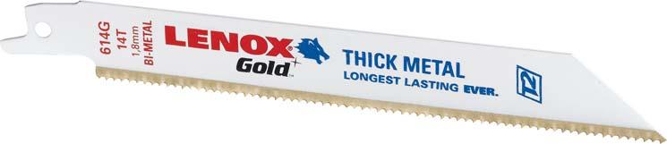 Produktbild von LENOX Säbelsägeblatt 21067614GR 152x19x0,9mm 14 Zähne Pack à 5 Stück 21067614GR 82472210675
