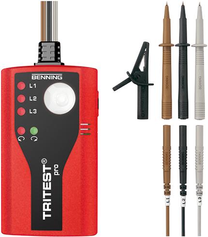 Produktbild von BENNING Drehfeldrichtungsanzeiger TRITESTpro 20052 4014651200524