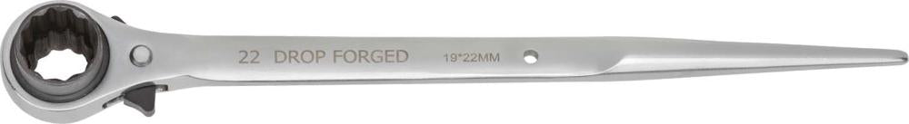 Produktbild von FORTIS Gerüstbauknarre 19x22mm 4240315200 4063726002778