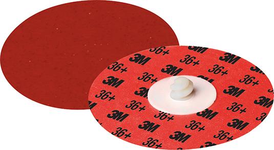 Produktbild von 3M Fiberschleifscheibe Roloc Cubitron II 76,2mm P80+ 7000045176 51141277189