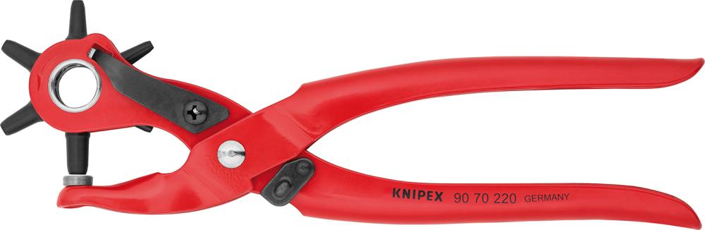 Produktbild von KNIPEX Revolverlochzange 220mm 90 70 220 EAN 4003773035510