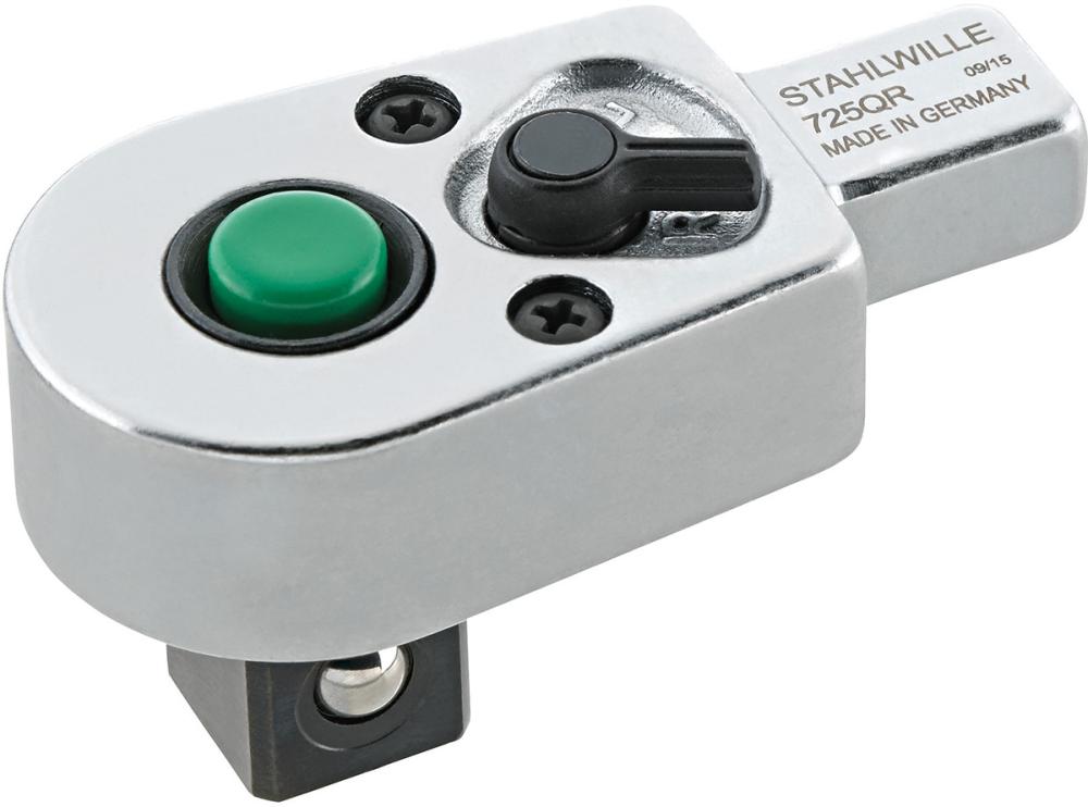 Produktbild von STAHLWILLE Einsteck-Knarre QR 1/2" 9x12mm 30 Zähne 58253010 4018754139620