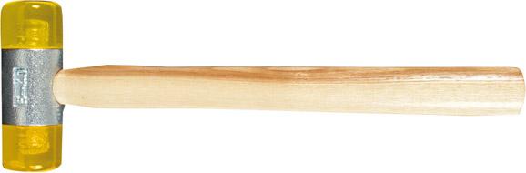 Produktbild von FORTIS Kunststoff-Hammer gelb 50mm Größe 6 4245731425 4317784779050