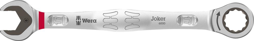 Produktbild von Wera Ratschenschlüssel Joker gerade 17mm 5073277001 4013288164384