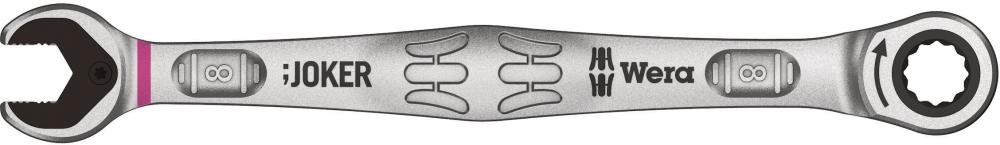 Produktbild von Wera Ratschenschlüssel Joker gerade 8mm 5073268001 4013288167309