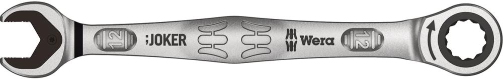 Produktbild von Wera Ratschenschlüssel Joker gerade 12mm 5073272001 4013288167323
