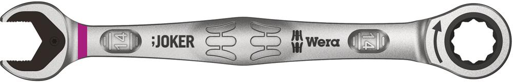 Produktbild von Wera Ratschenschlüssel Joker gerade 14mm 5073274001 4013288167330