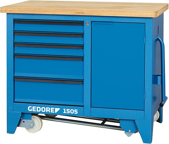 Produktbild von GEDORE Rollwerkbank 1505 1100x652x900mm 6621780 4010886662175