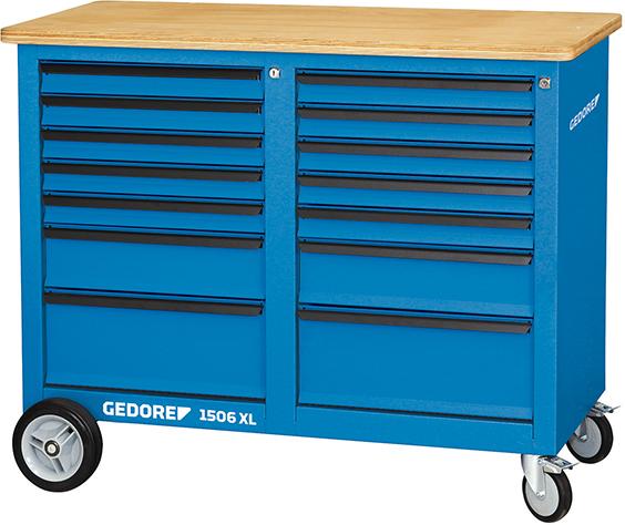 Produktbild von GEDORE Rollwerkbank 1506XL 2511 1250x550x985mm 2528088 4010886900147