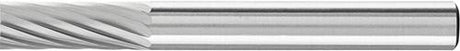 Produktbild von PFERD Frässtift HM zylindrisch 0616 3 6mm 6x16mm 21101606 4007220045473
