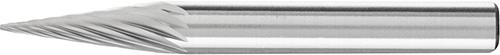 Produktbild von PFERD Frässtift HM Spitzkegelform 0618 3 6mm 6x18mm 21115006 4007220047279